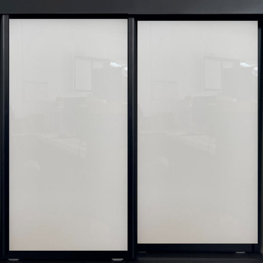 White Glass Doors